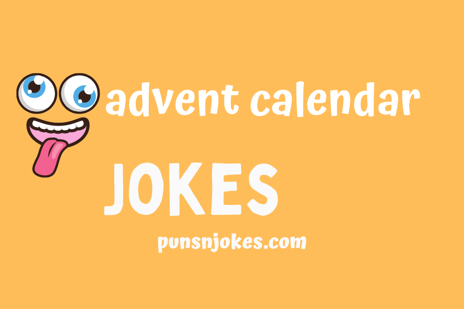 funny advent calendar jokes