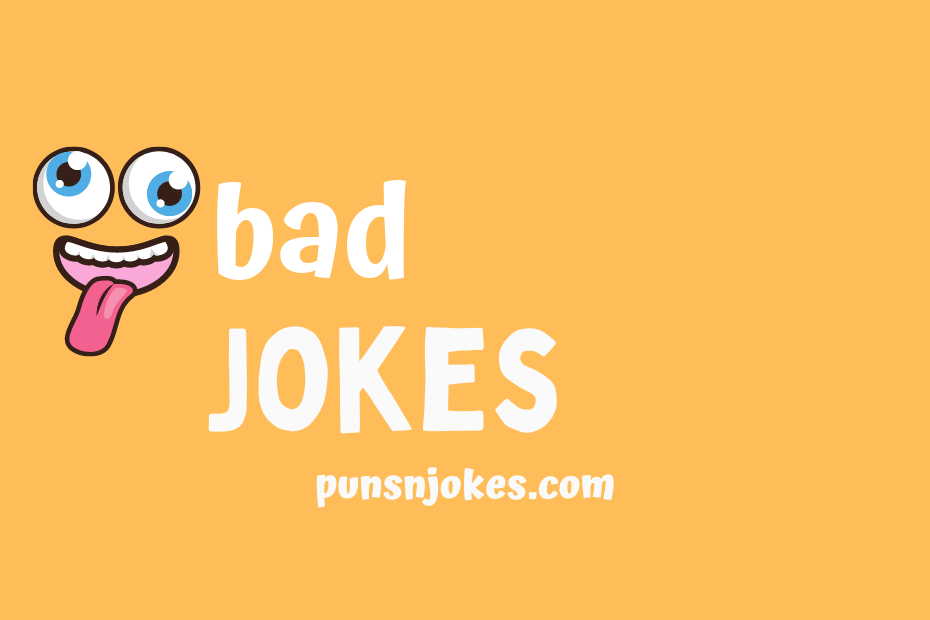 funny bad jokes