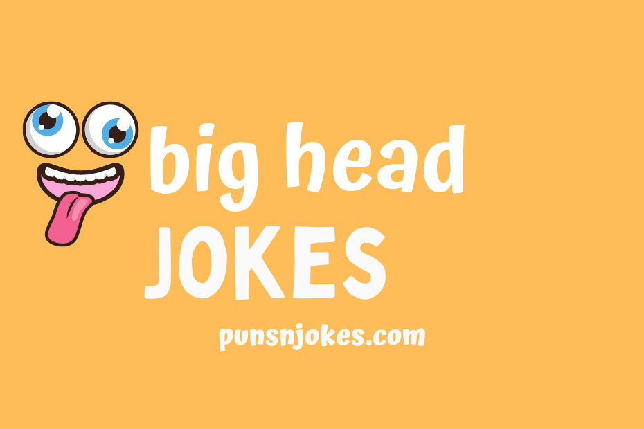 Big Head Jokes: Hilarious One-Liners and Puns for Big-Headed Folks ...