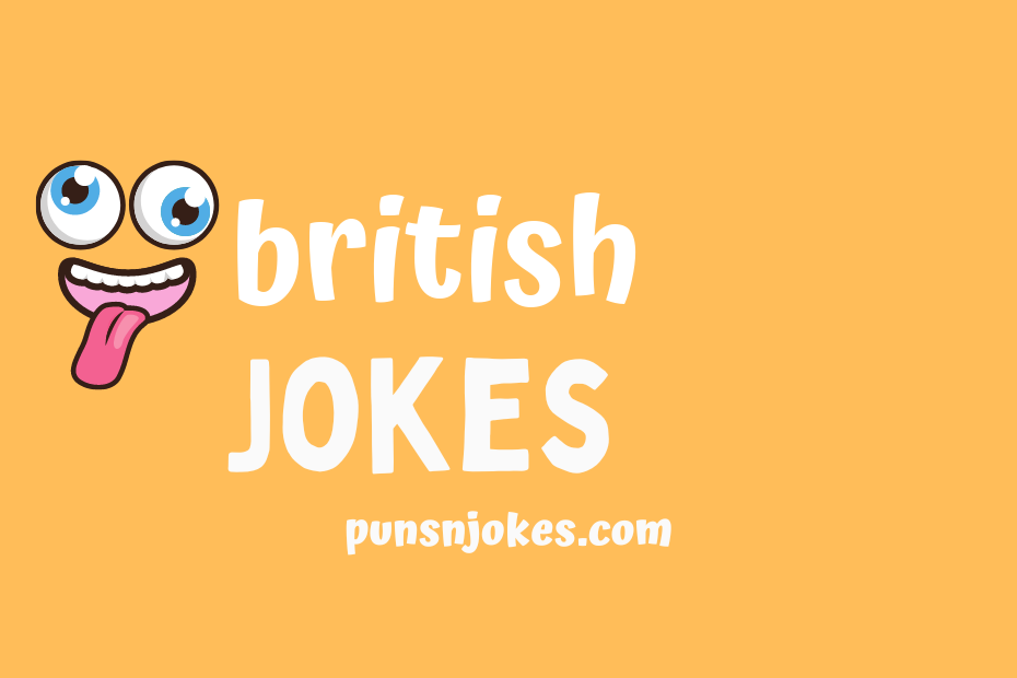 funny british jokes