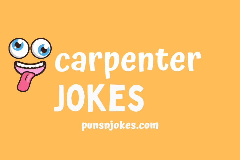 funny carpenter jokes