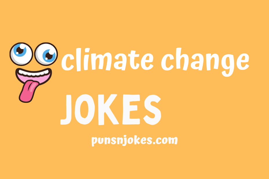 funny climate change jokes