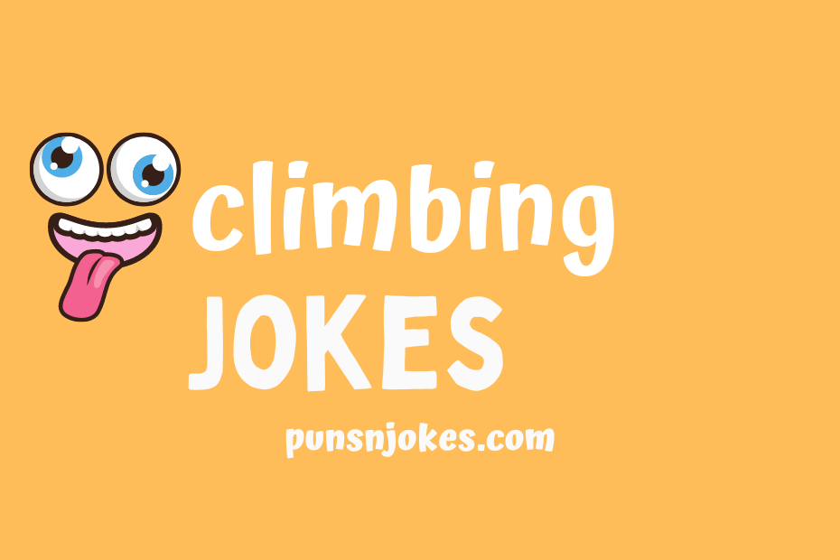 funny climbing jokes