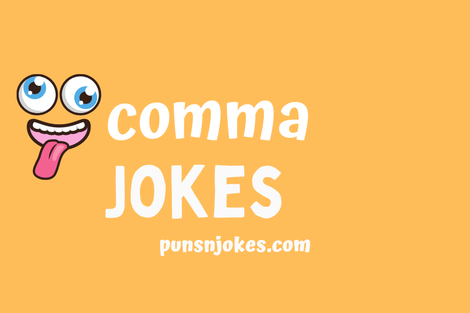 funny comma jokes