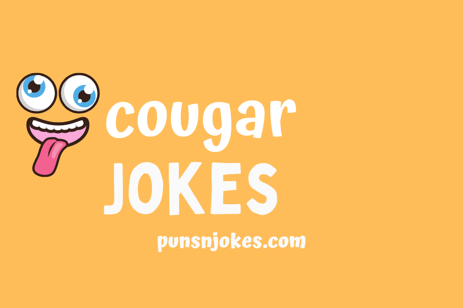 funny cougar jokes