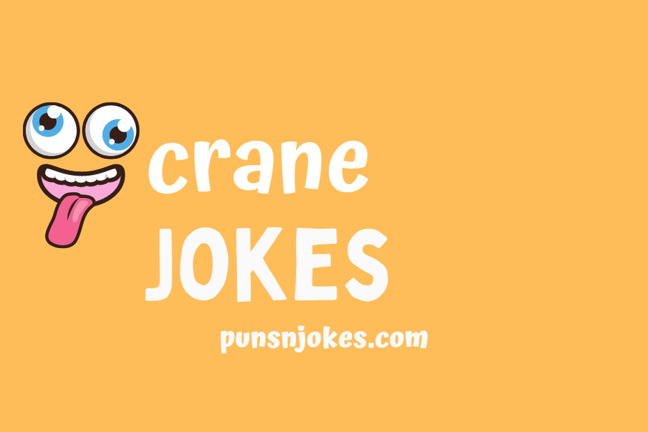 funny crane jokes