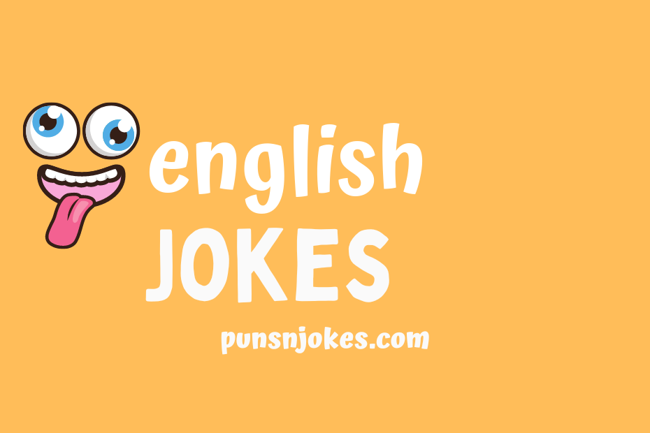 funny english jokes
