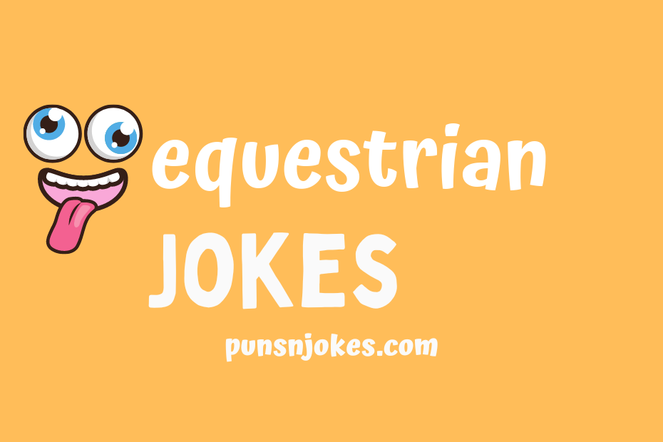 funny equestrian jokes