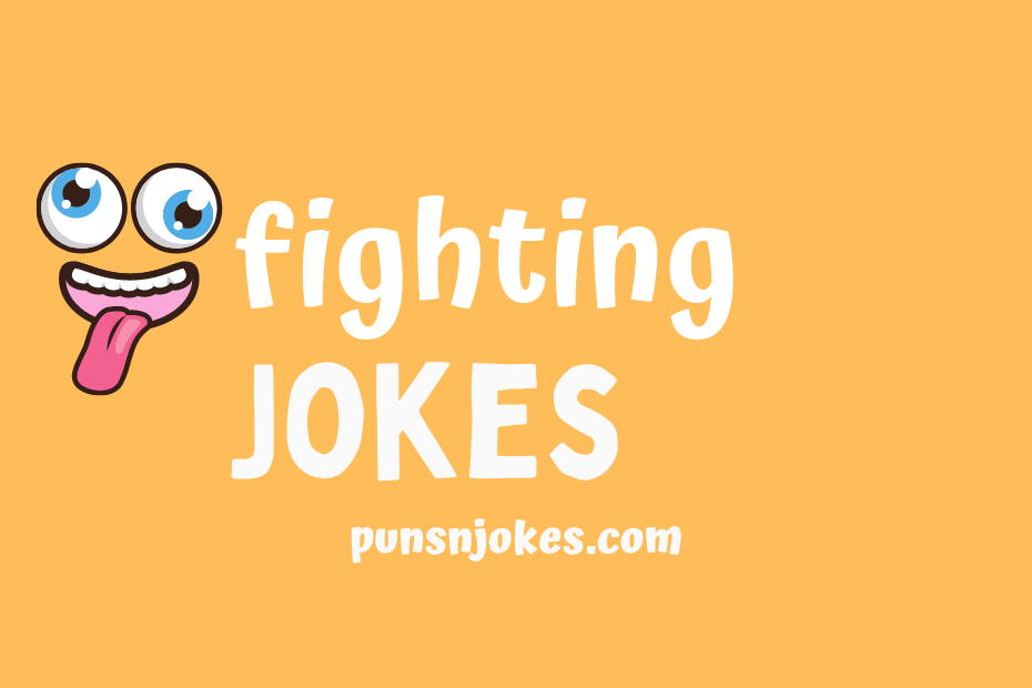 funny fighting jokes