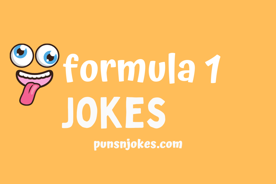 funny formula 1 jokes