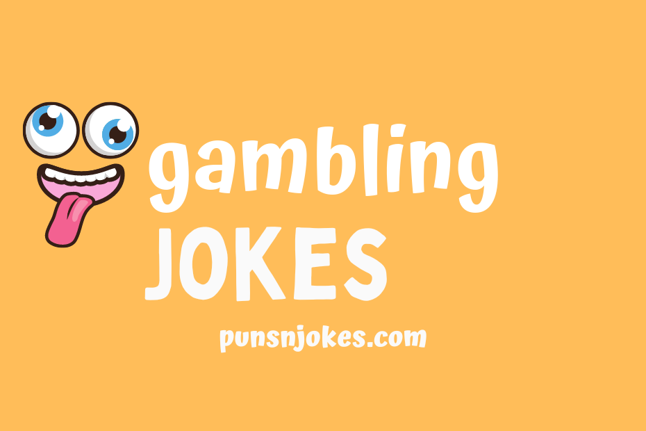 funny gambling jokes