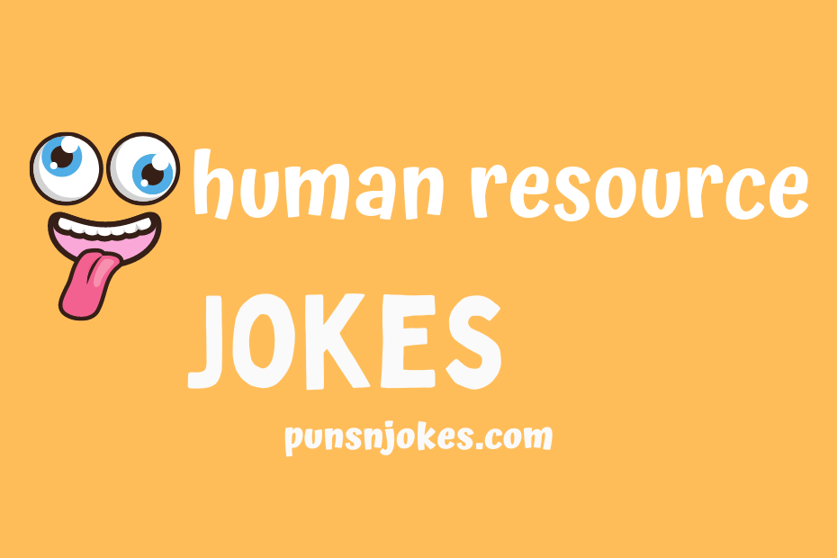 funny human resource jokes