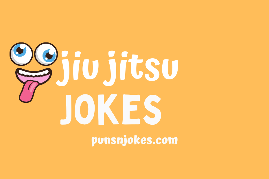 Jiu Jitsu Jokes: Laugh Out Loud with These Humorous Struggles – Puns N ...