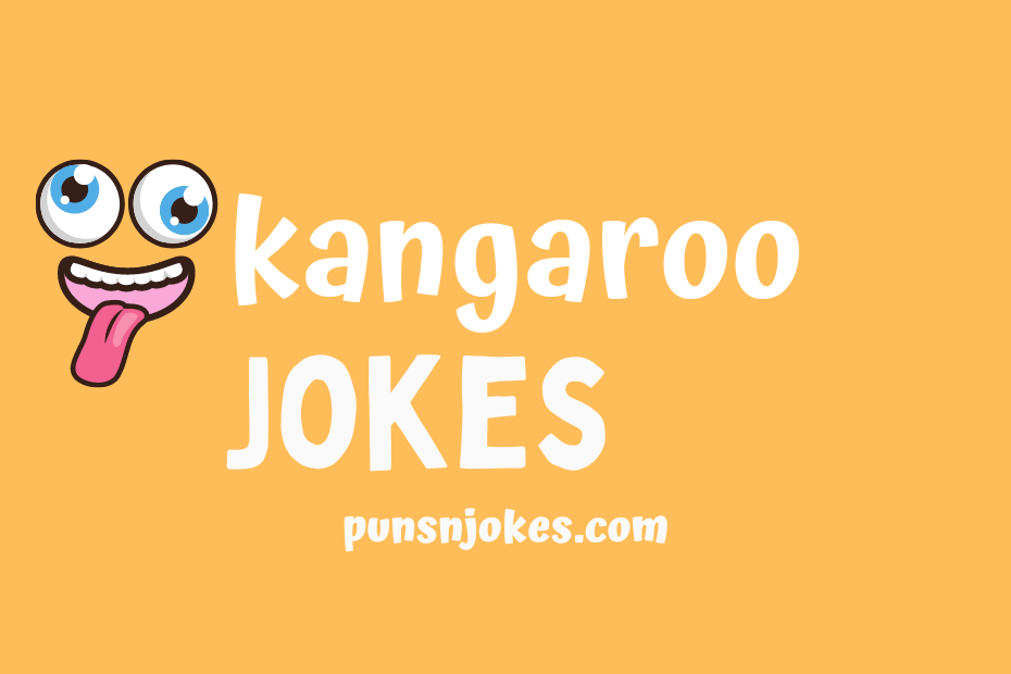 funny kangaroo jokes