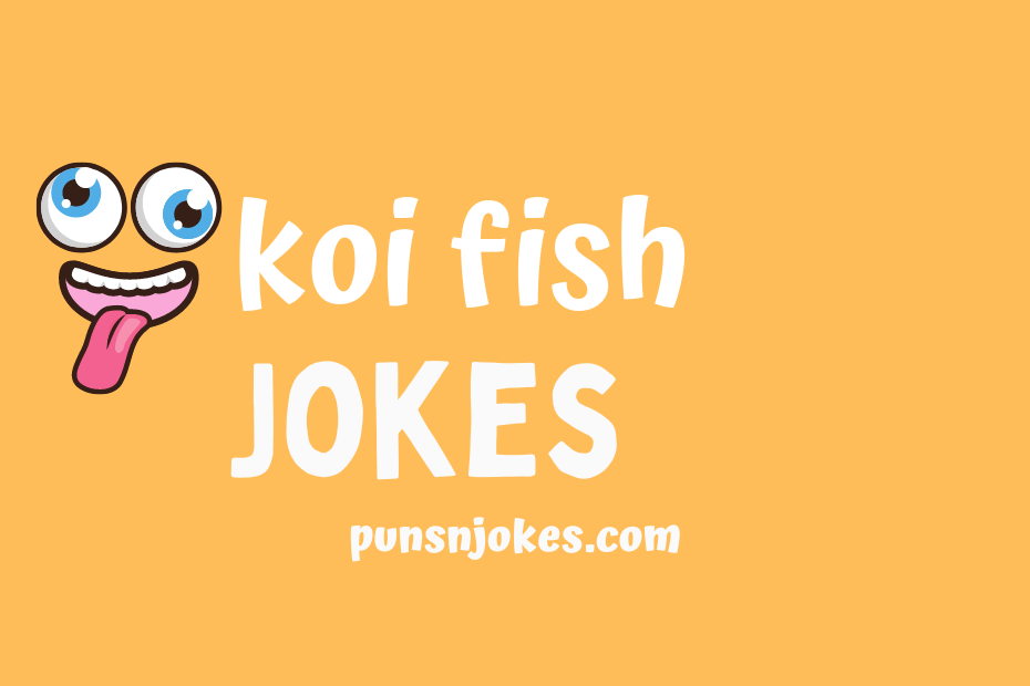 funny koi fish jokes