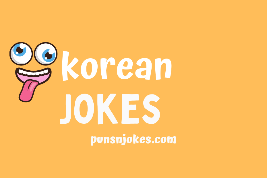 funny korean jokes