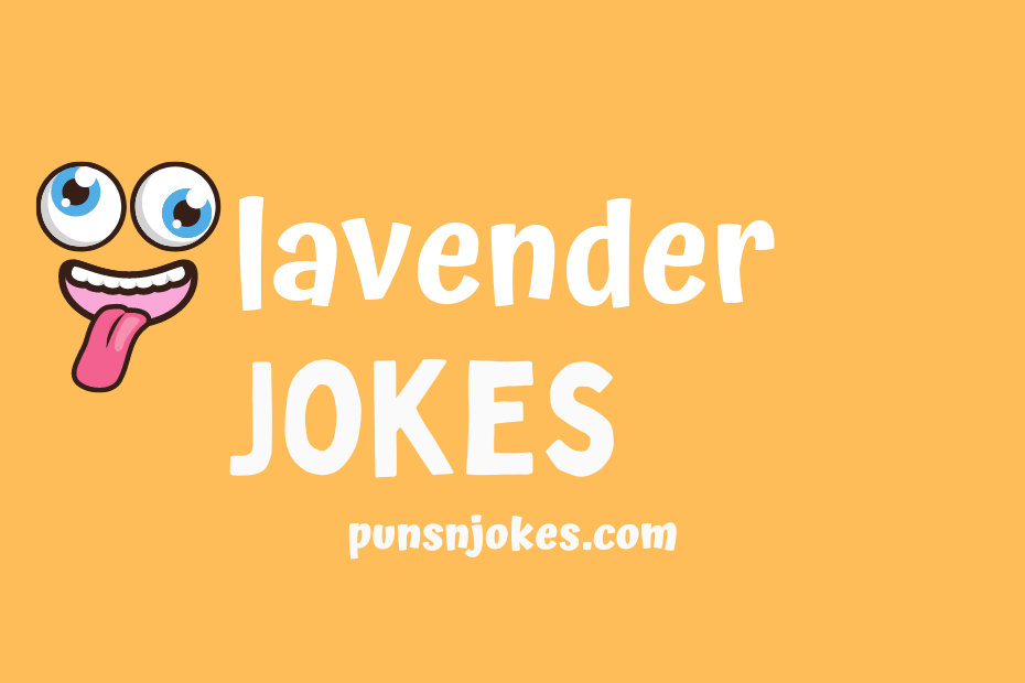 funny lavender jokes