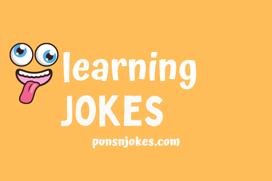 funny learning jokes