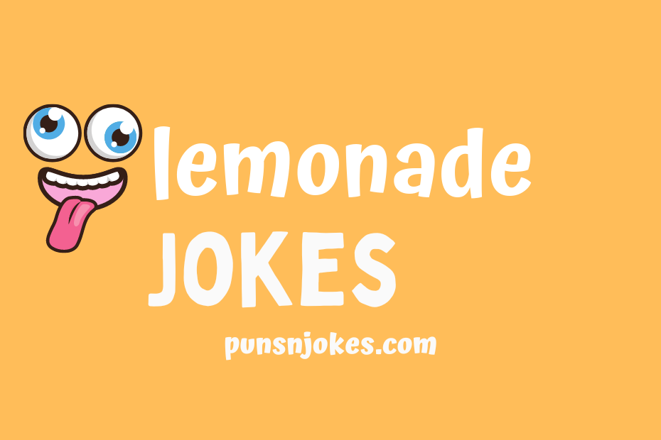 funny lemonade jokes