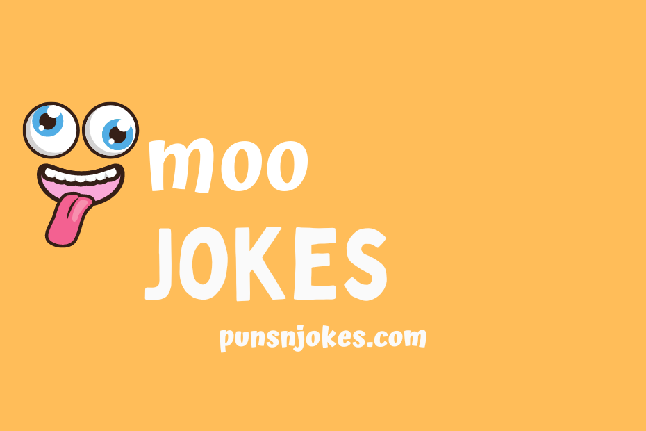 funny moo jokes