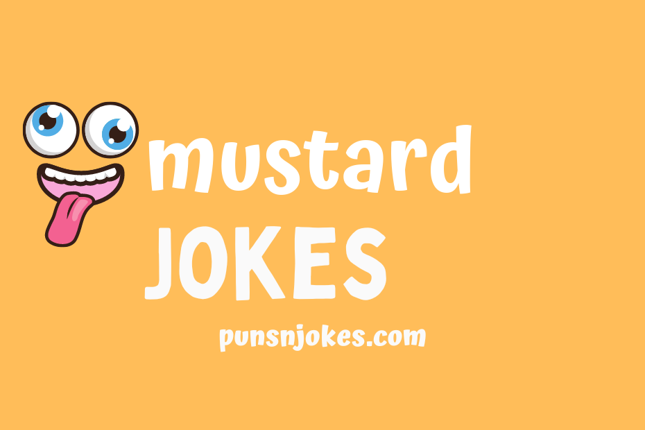 funny mustard jokes