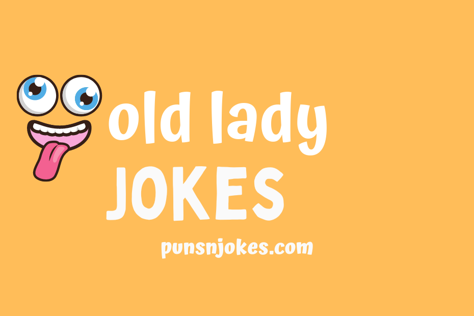 funny old lady jokes