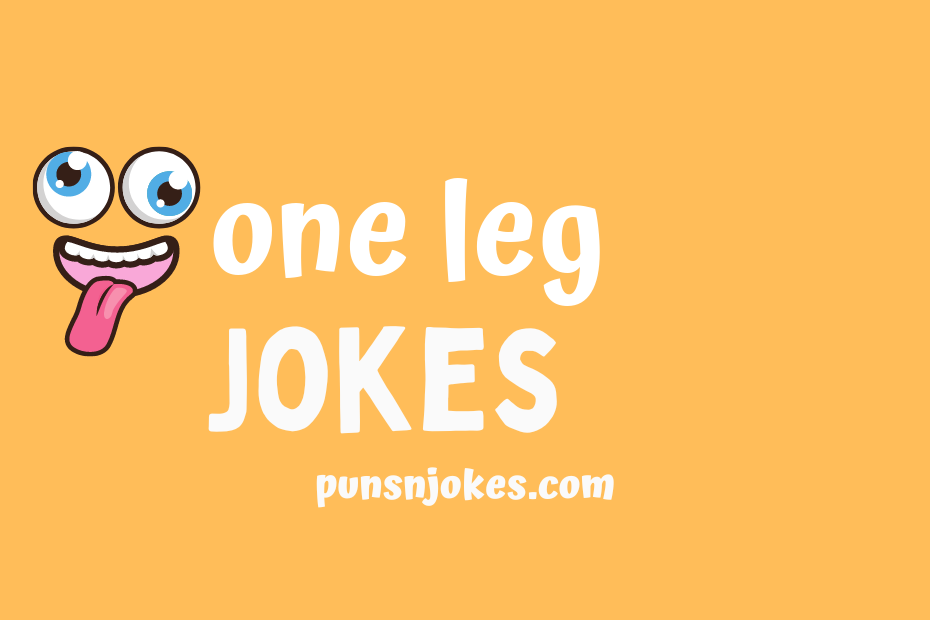 funny one leg jokes