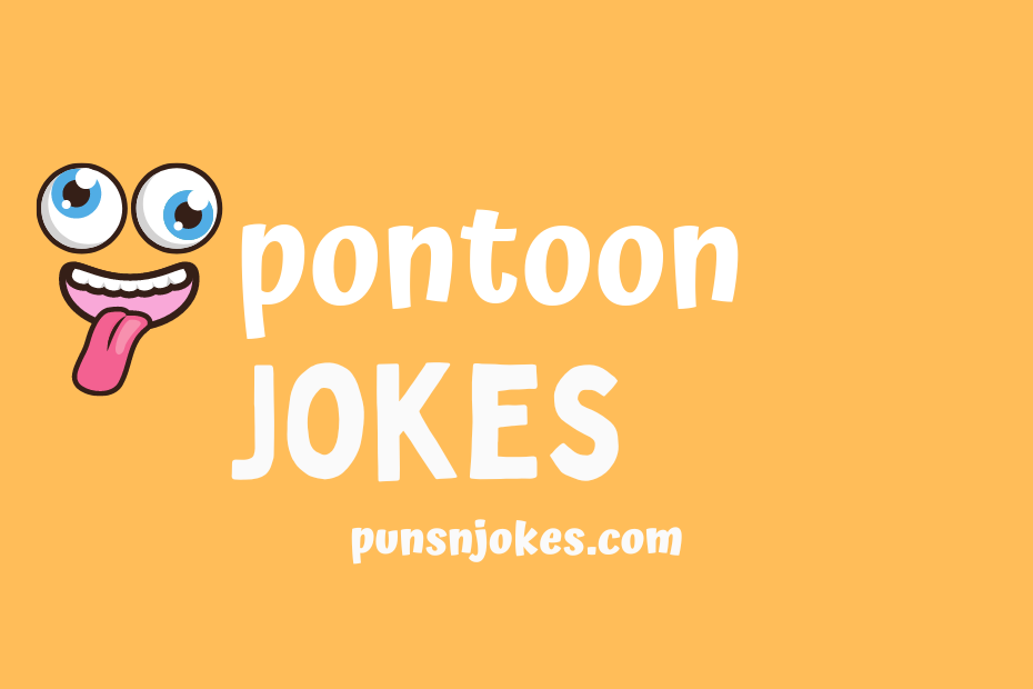 funny pontoon jokes
