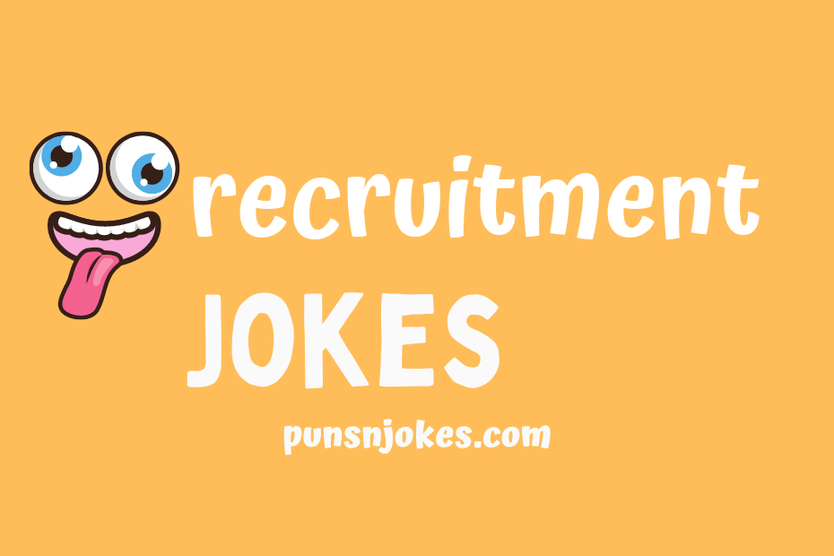 funny recruitment jokes
