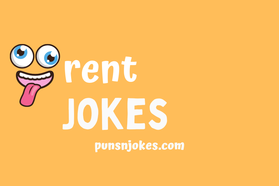 funny rent jokes