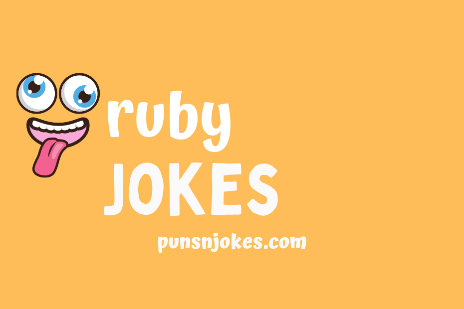 funny ruby jokes