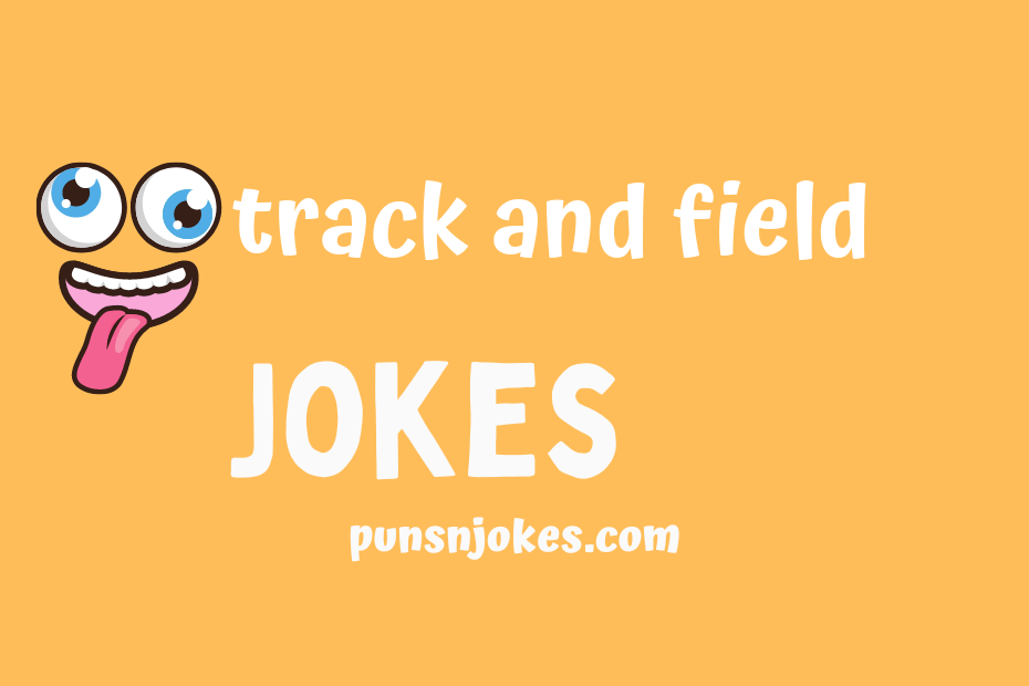 funny track and field jokes