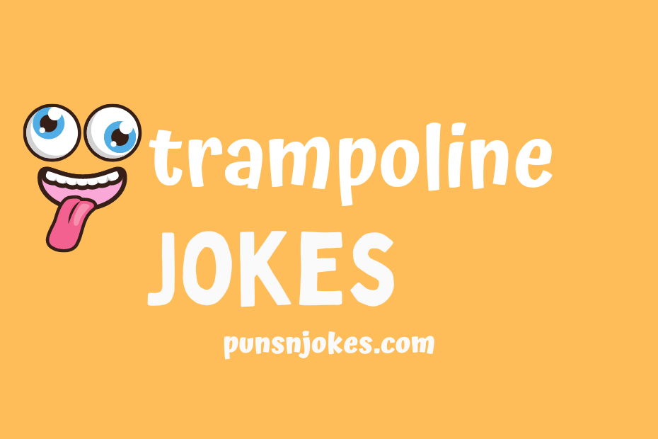 funny trampoline jokes