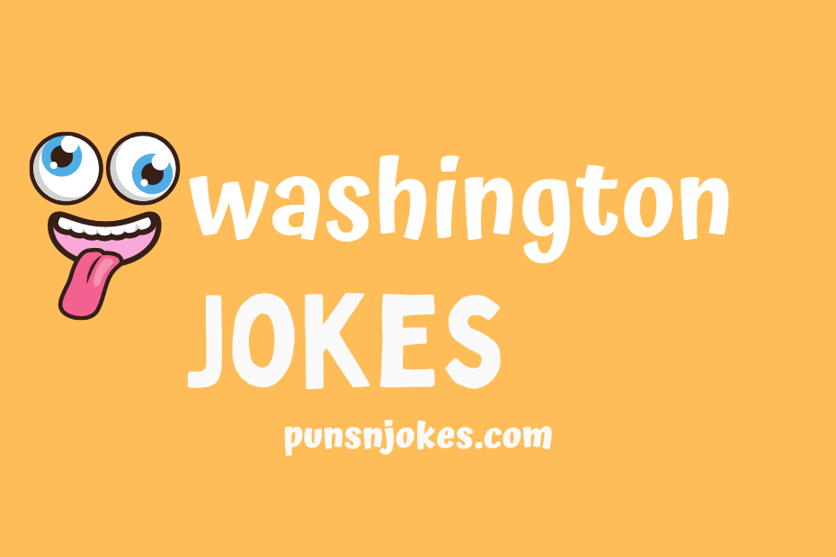 funny washington jokes