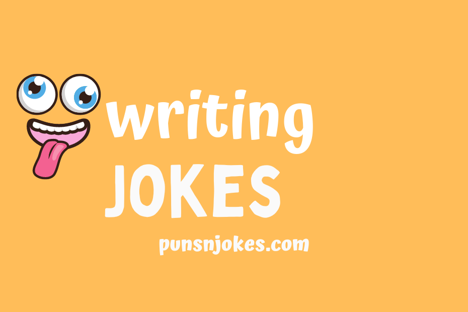 funny writing jokes