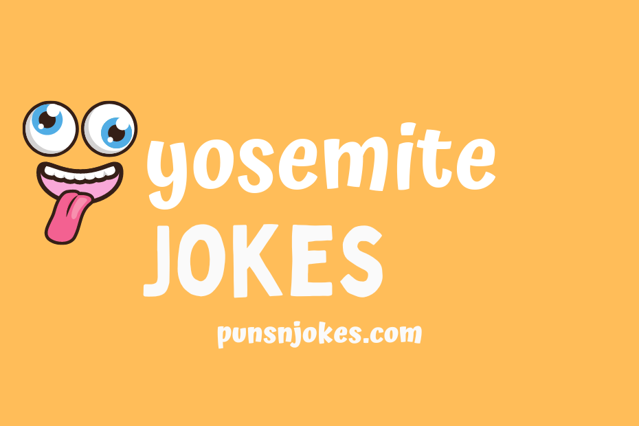 funny yosemite jokes