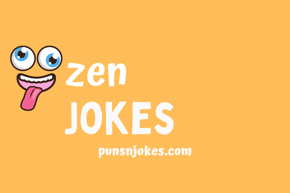 funny zen jokes