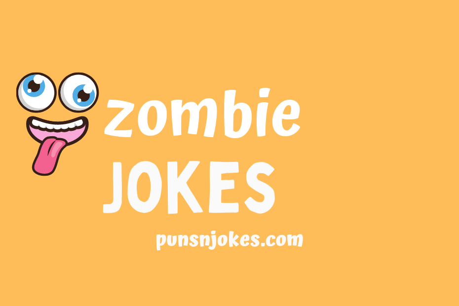 funny zombie jokes