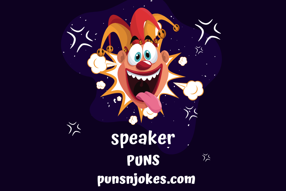 speaker puns