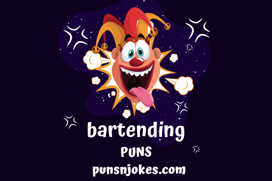 funny bartending puns